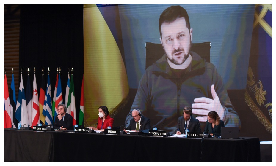 ФИФА отказалась слушать выступление Владимира Зеленского на ЧМ-2022 в Катаре. Фото: Global Look Press