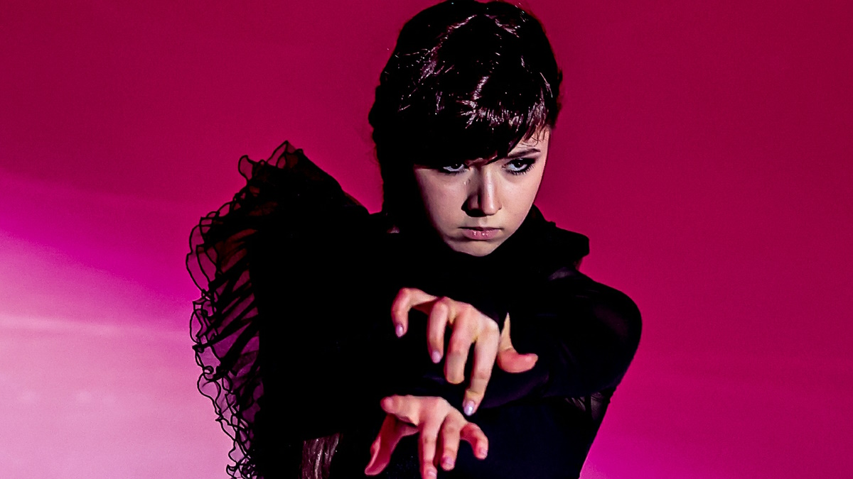 Камила Валиева во время шоу команды Тутберидзе. Фото: GLOBAL LOOK PRESS