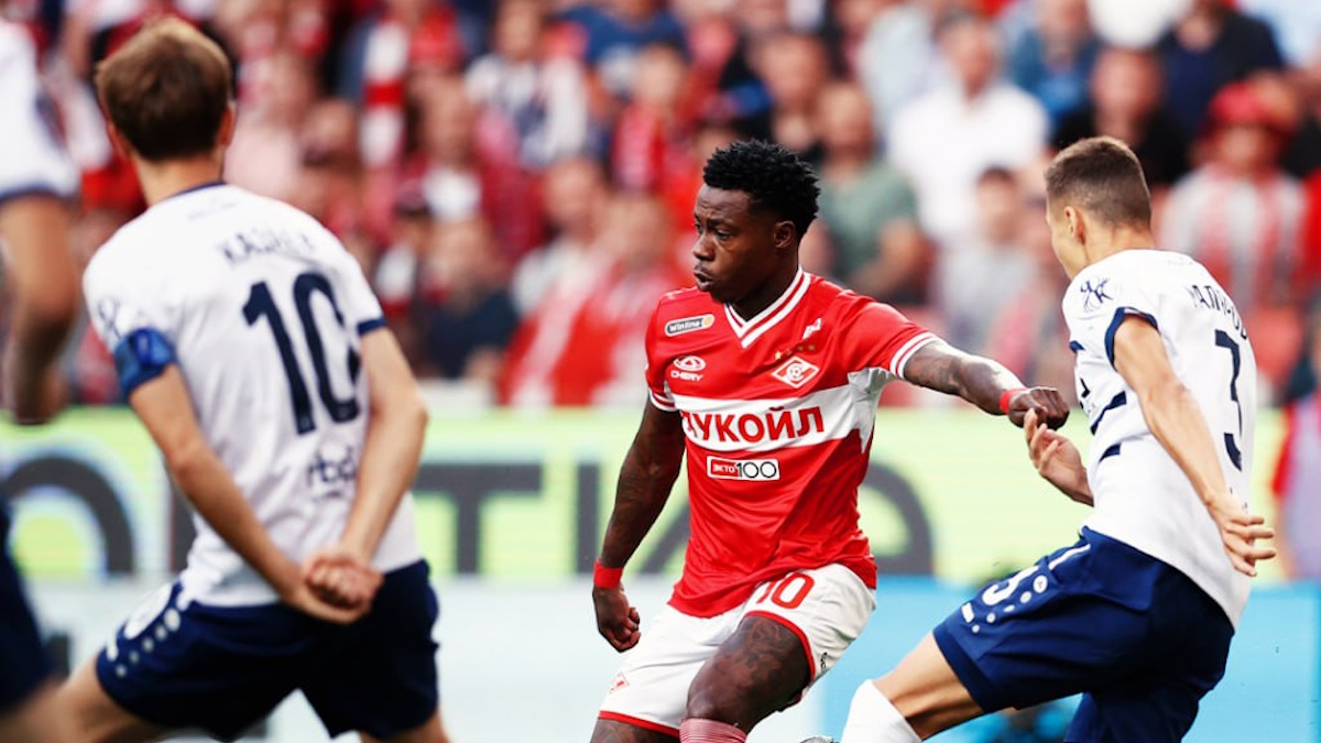 Кивнси Промес отметился голом в ворота калининградской 