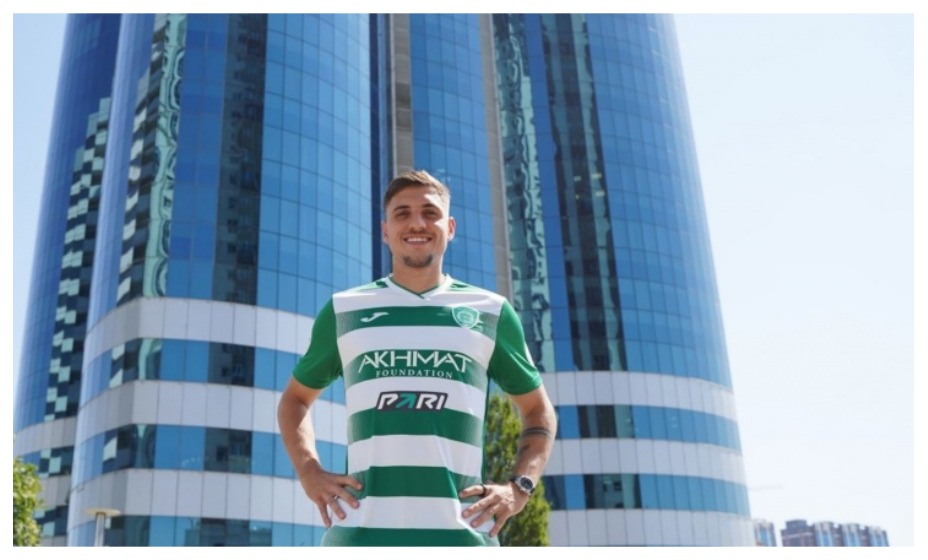 Камило стал игроком «Ахмата». Фото: соцсети ФК «Ахмат»