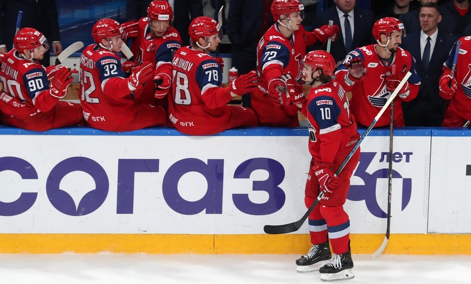 «Локомотив» вырвал победу у «Торпедо» в матче КХЛ. Фото: ХК «Локомотив»