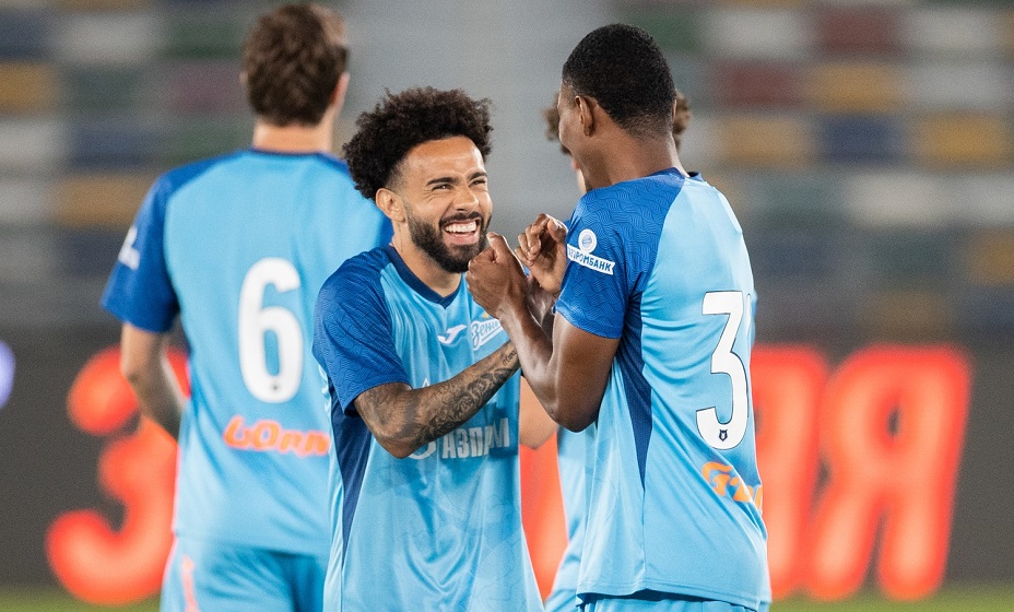 «Зенит» со счетом 5:2 разгромил «Сочи» в матче летнего Кубка РПЛ. Фото: ФК «Зенит»