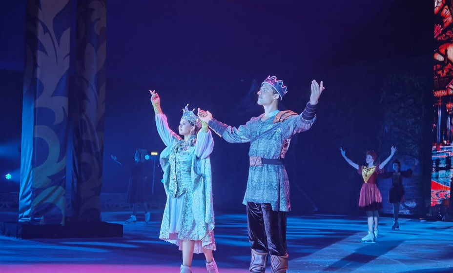 Валиева в шоу Навки фото соцсети