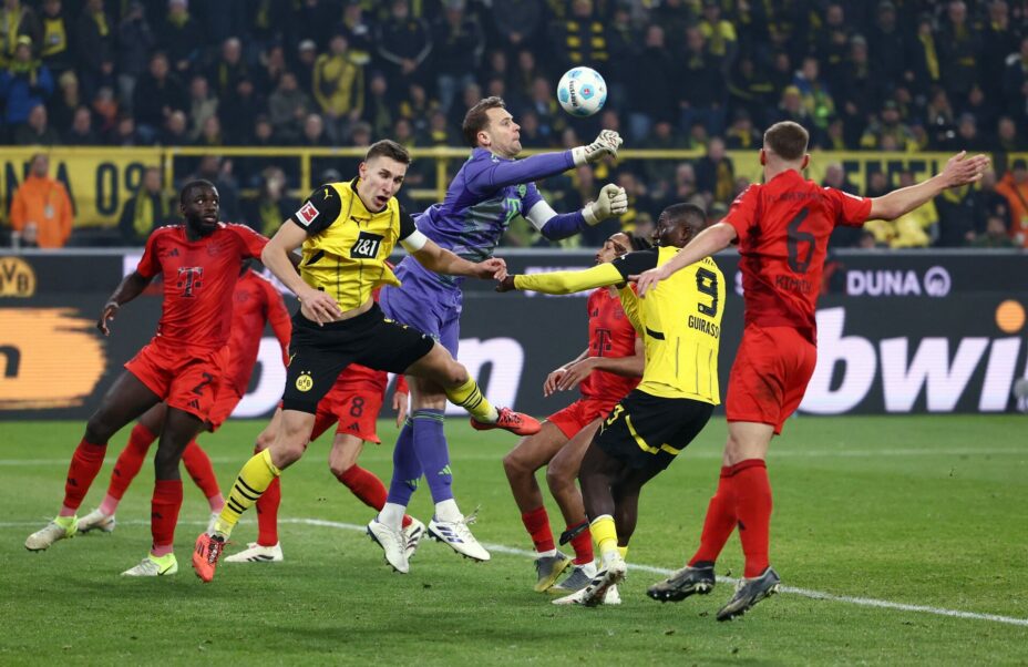 «Бавария» сыграла вничью с дортмундской «Боруссией». Фото: REUTERS