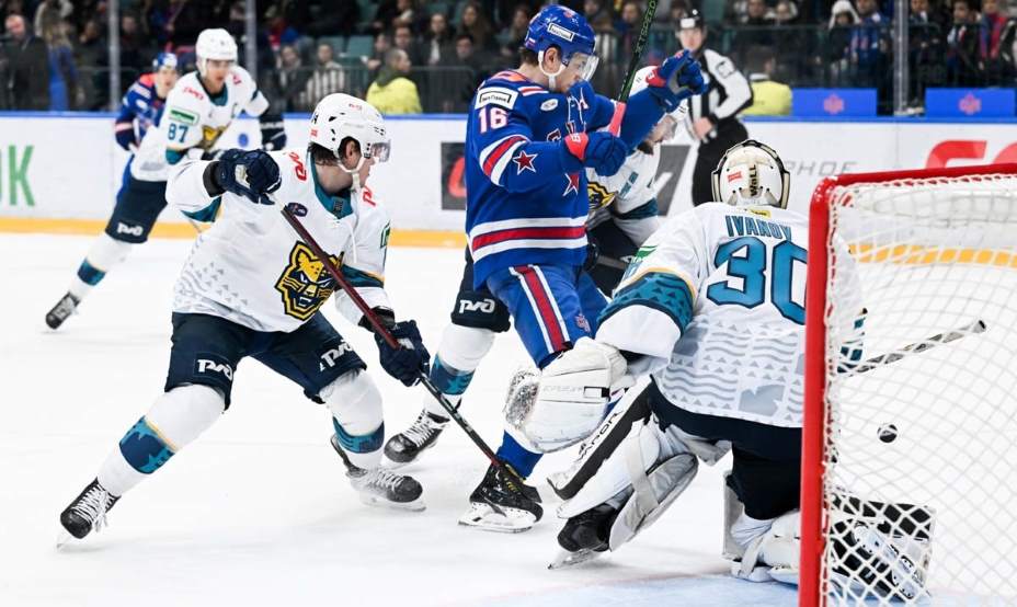 СКА забил «Сочи» две шайбы, а пропустил пять. Фото: Соцсети ХК СКА