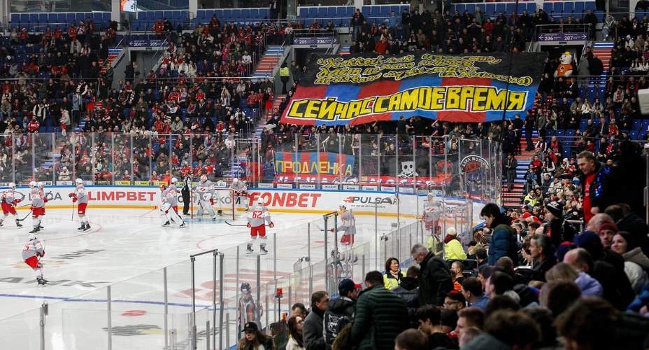 ЦСКА подарил праздник болельщикам, обыграв «Спартак». Фото: Соцсети ПХК ЦСКА