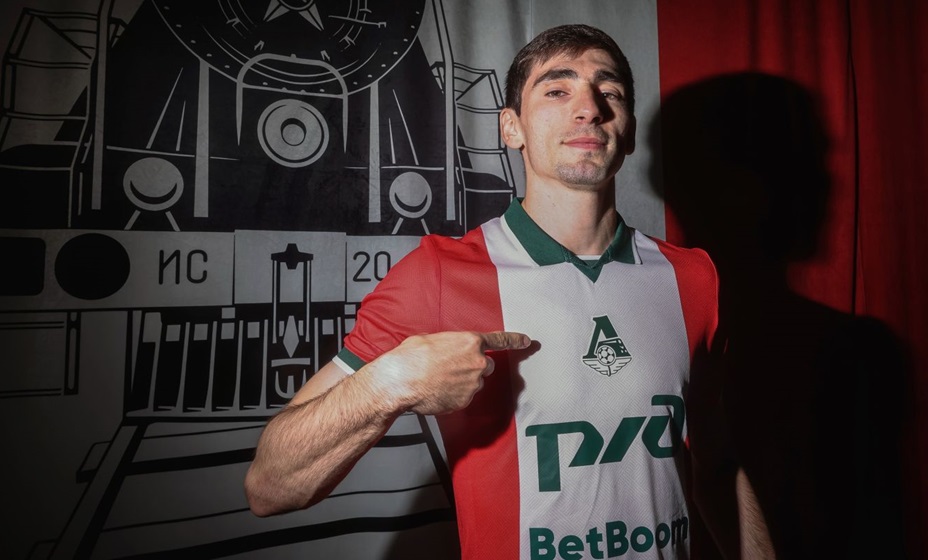 Бакаев: Рад оказаться в «Локомотиве», это большой клуб в России. Фото: ФК «Локомотив»