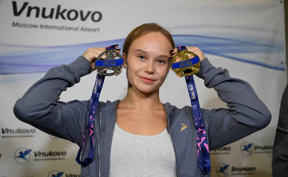 Гимнастка Ангелина Мельникова триумфально вернулась на международные соревнования. Фото: Иван Макеев, КП