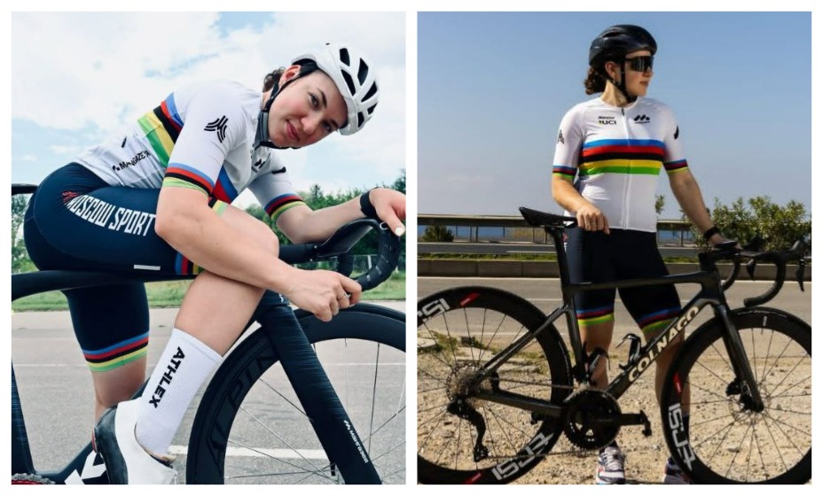 Россиянка Яна Бурлакова завоевала серебро ЧМ-2025 по велоспорту. Фото: Соцсети Яны Бурлаковой