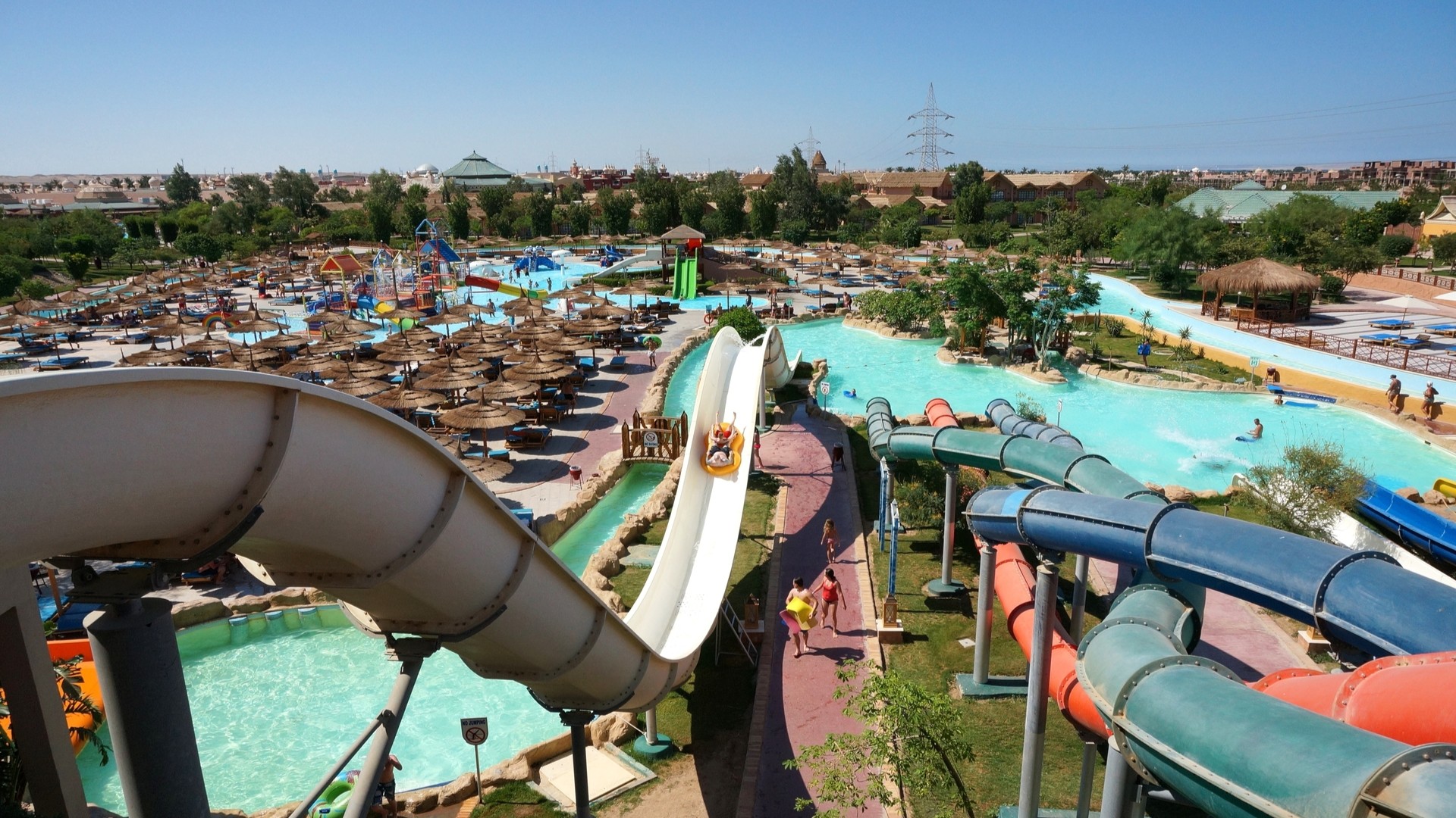 Отель Pickalbatros Jungle Aqua Park Resort Neverland Hurghada.