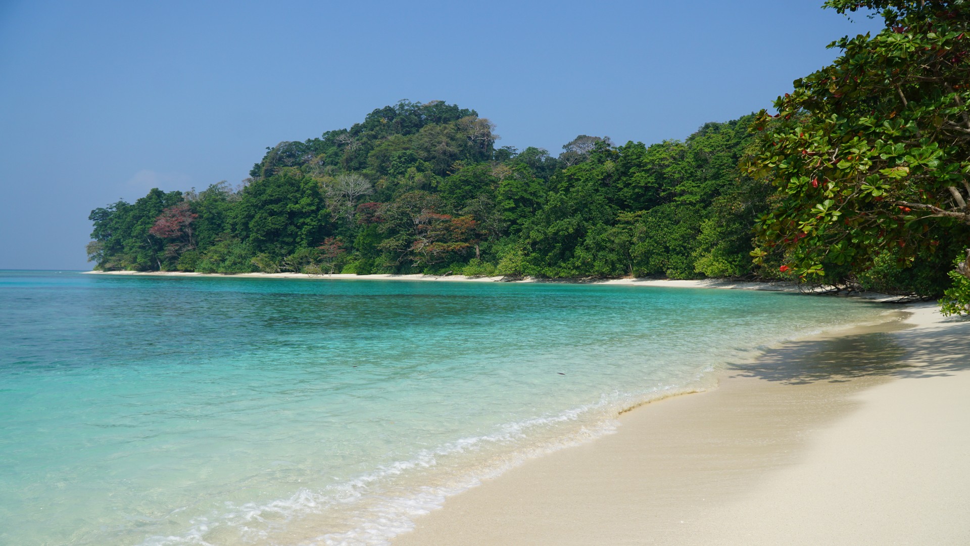 Пляж Радханагар на острове Хэвлок.